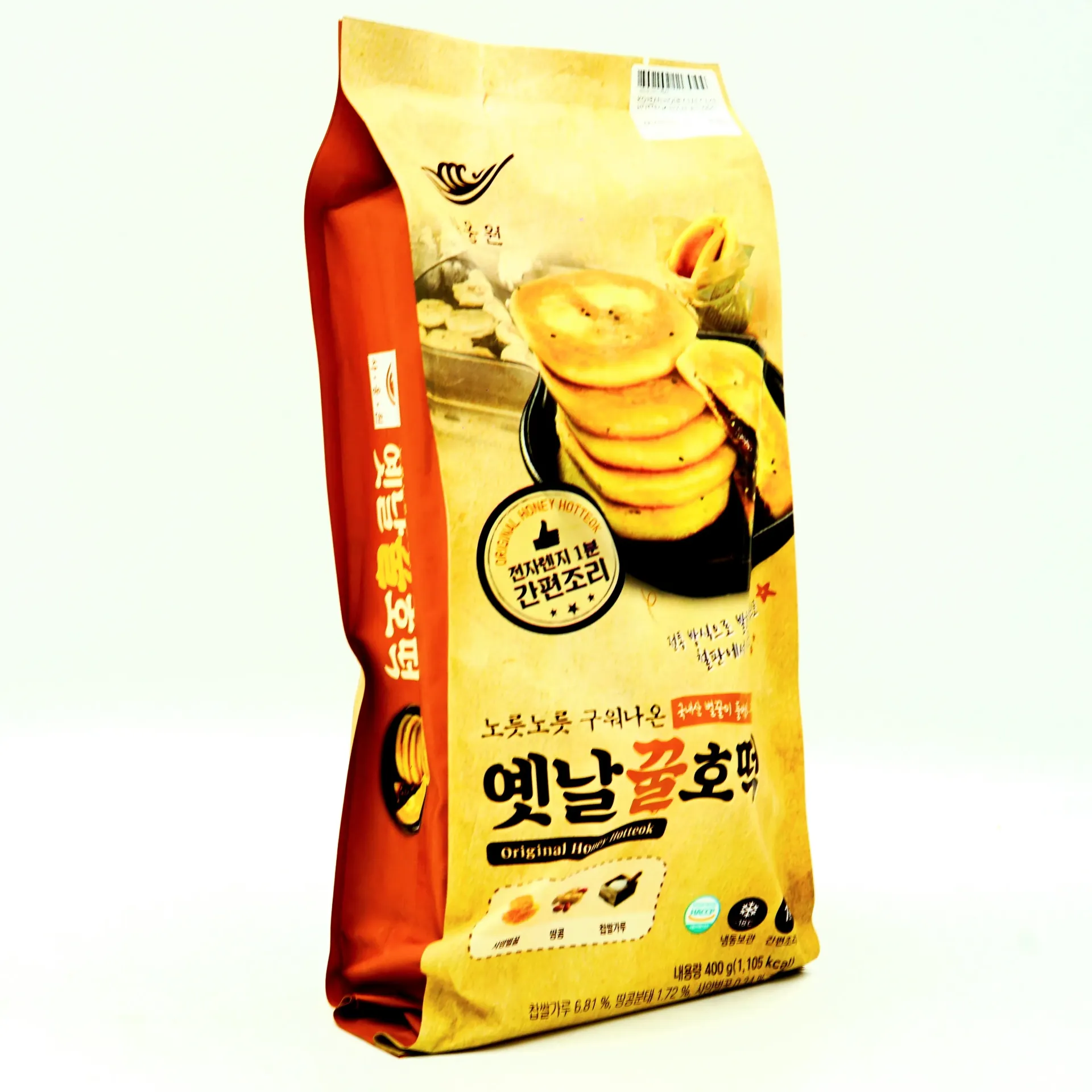 [45996] KOREAN HONEY PANCAKE HOTTEOK 80G | فطيرة العسل الكورية هوتيوك 80  جرام