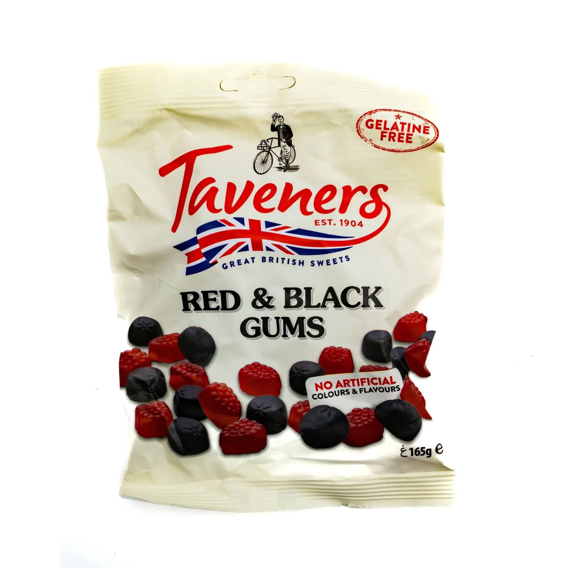 TAVENERS RED & BLACK GUMS 165G