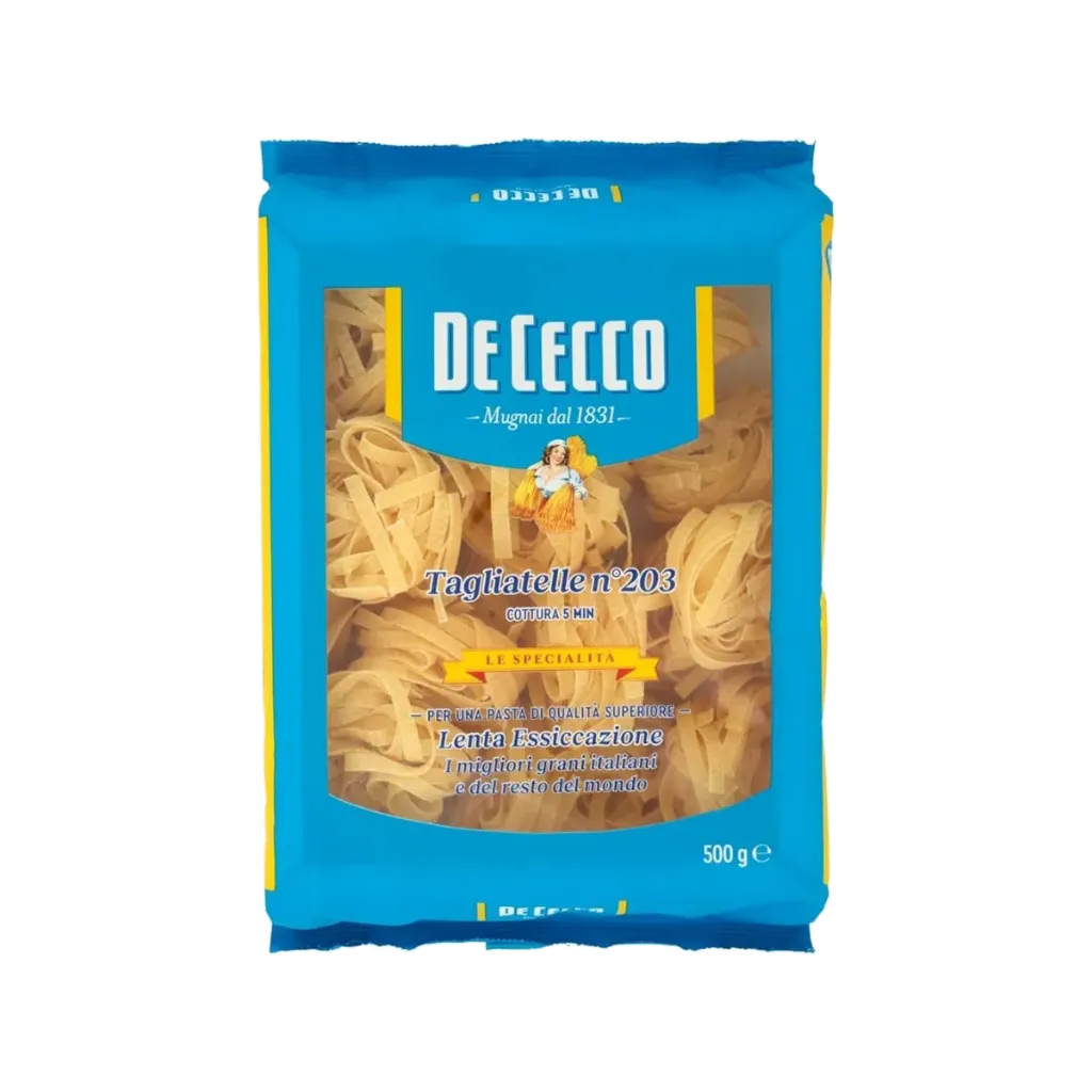 DE CECCO PASTA TAGLIATELLE WHITE 500G