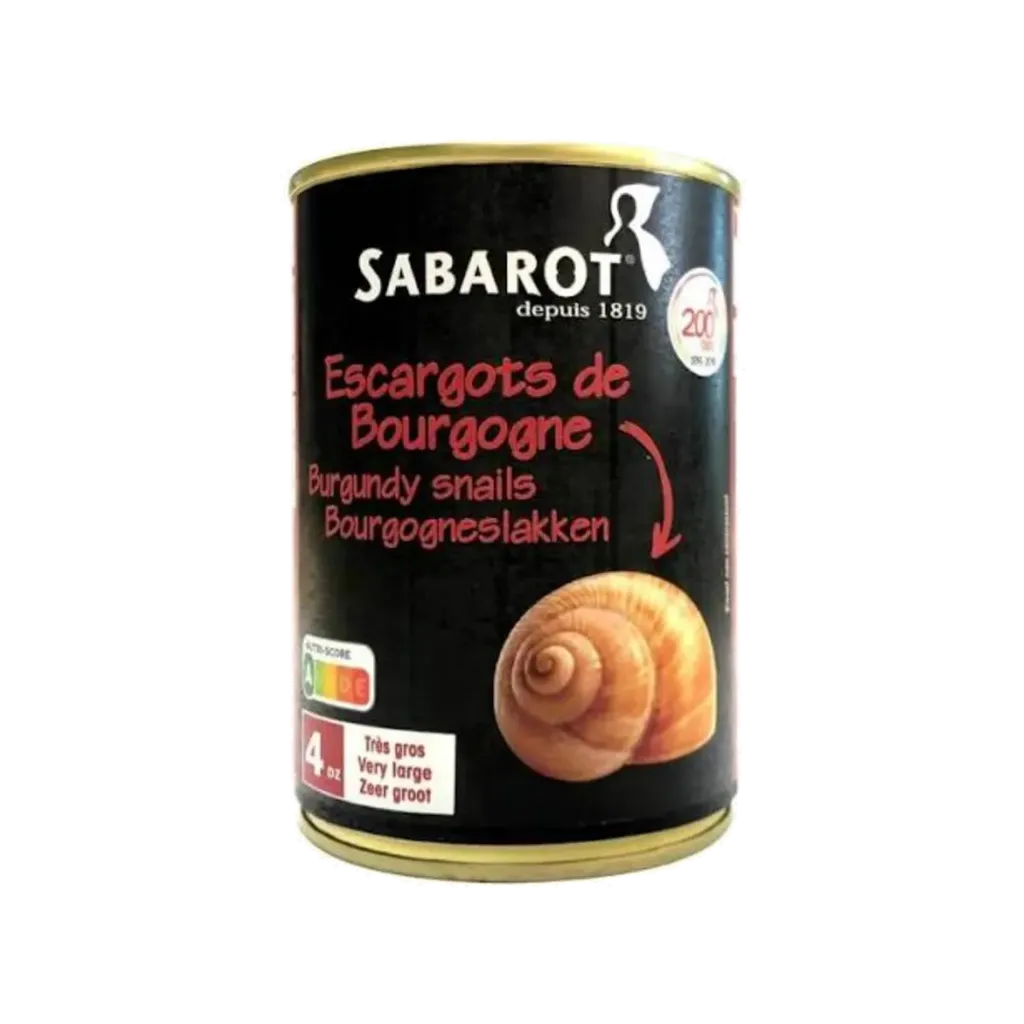 SABAROT BURGUNDY SNAILS BOITE 8dz 800G