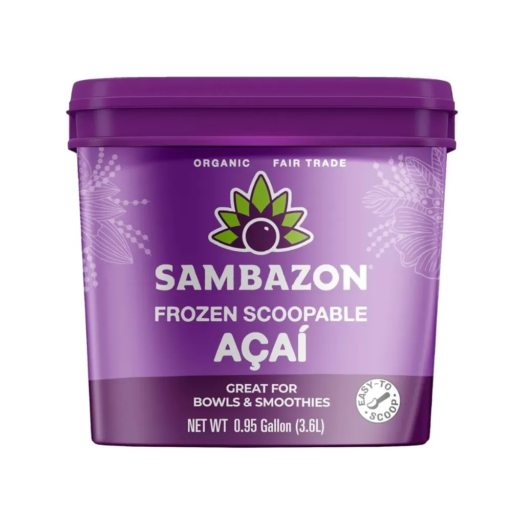 SAMBAZON FROZEN SCOOPABLE ACAI 3.6L