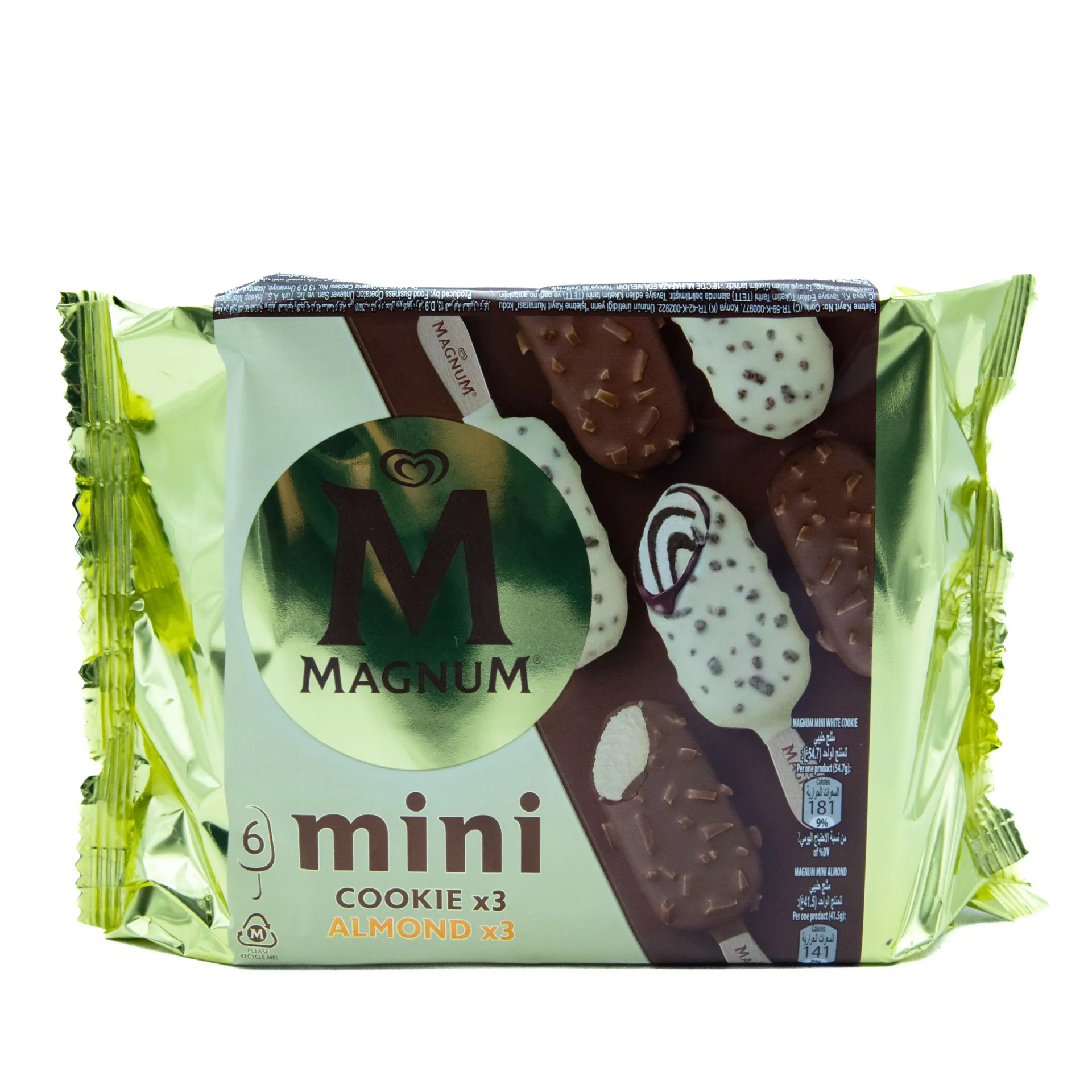 MAGNUM MINI COOKIE & ALMOND 338ML