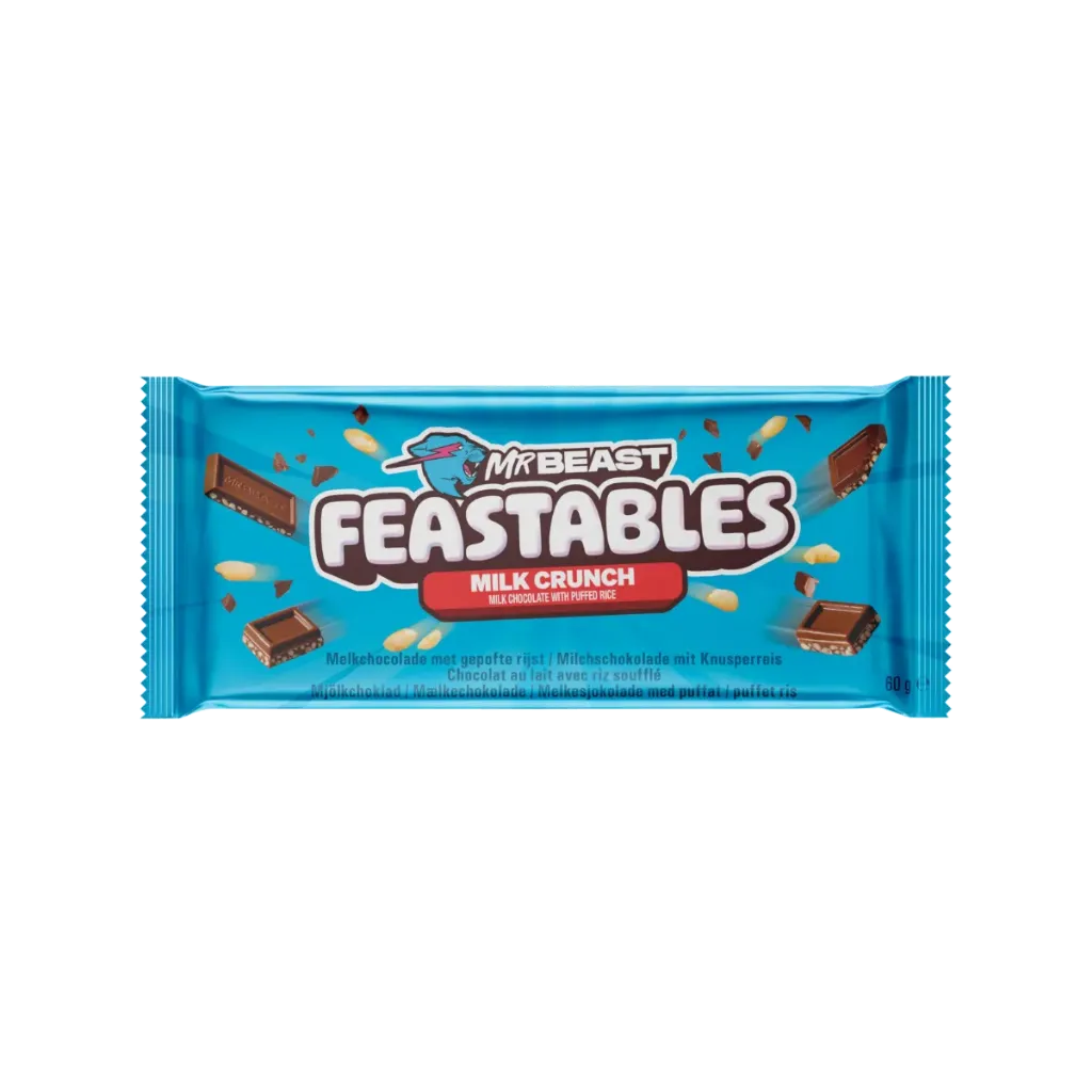 MR BEAST FEASTABLES MILK CRUNCH 60G