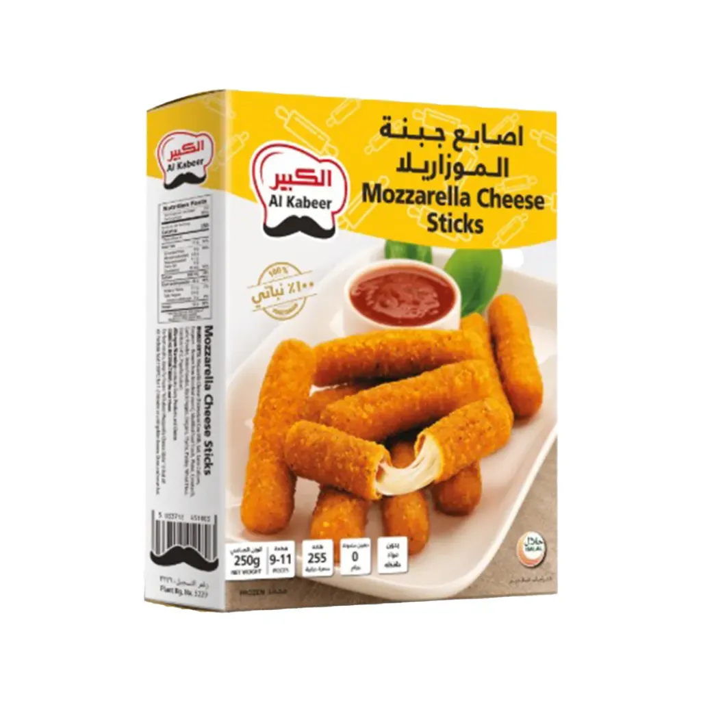 AKB MOZZARELLA CHEESE STICKS 250G