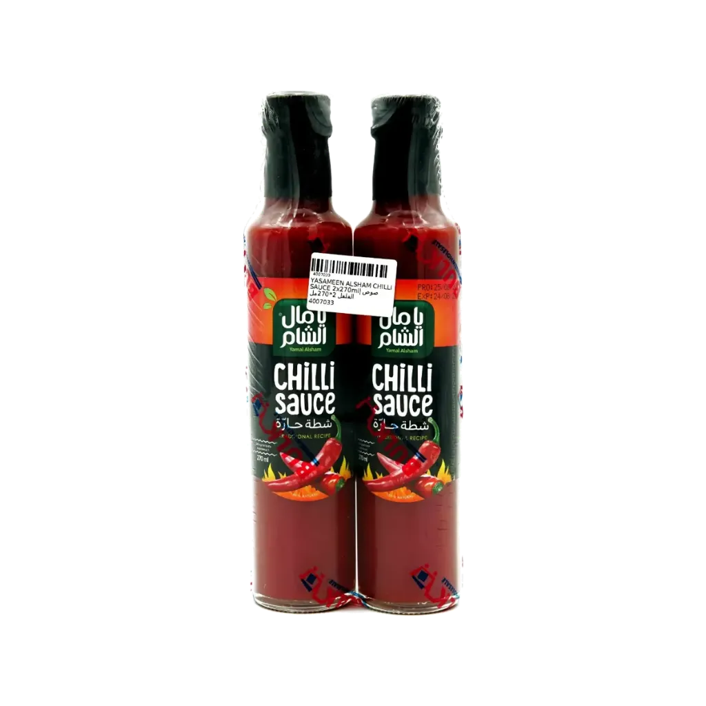 YASAMEEN ALSHAM CHILLI SAUCE 2X270ML