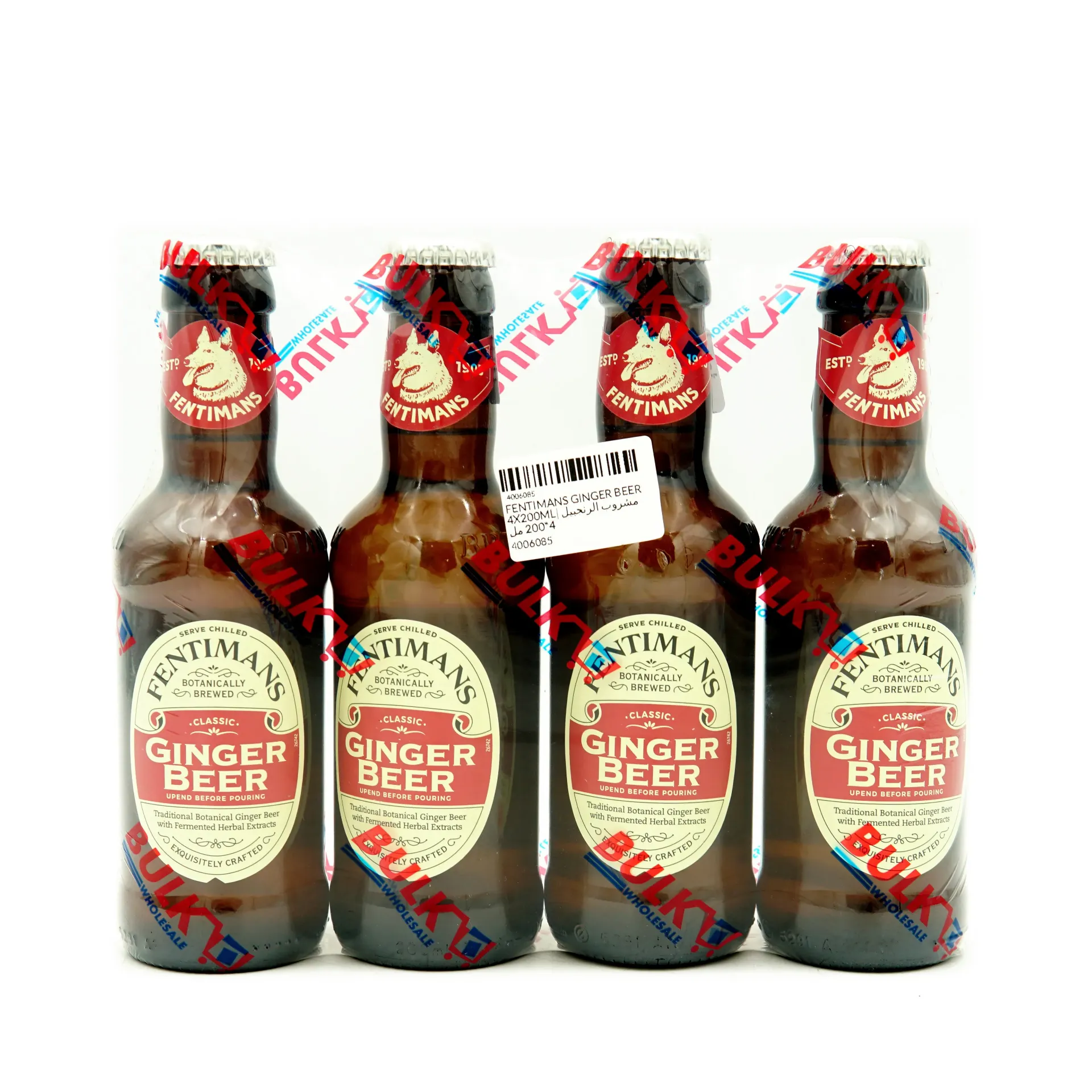 FENTIMANS GINGER 4X200ML