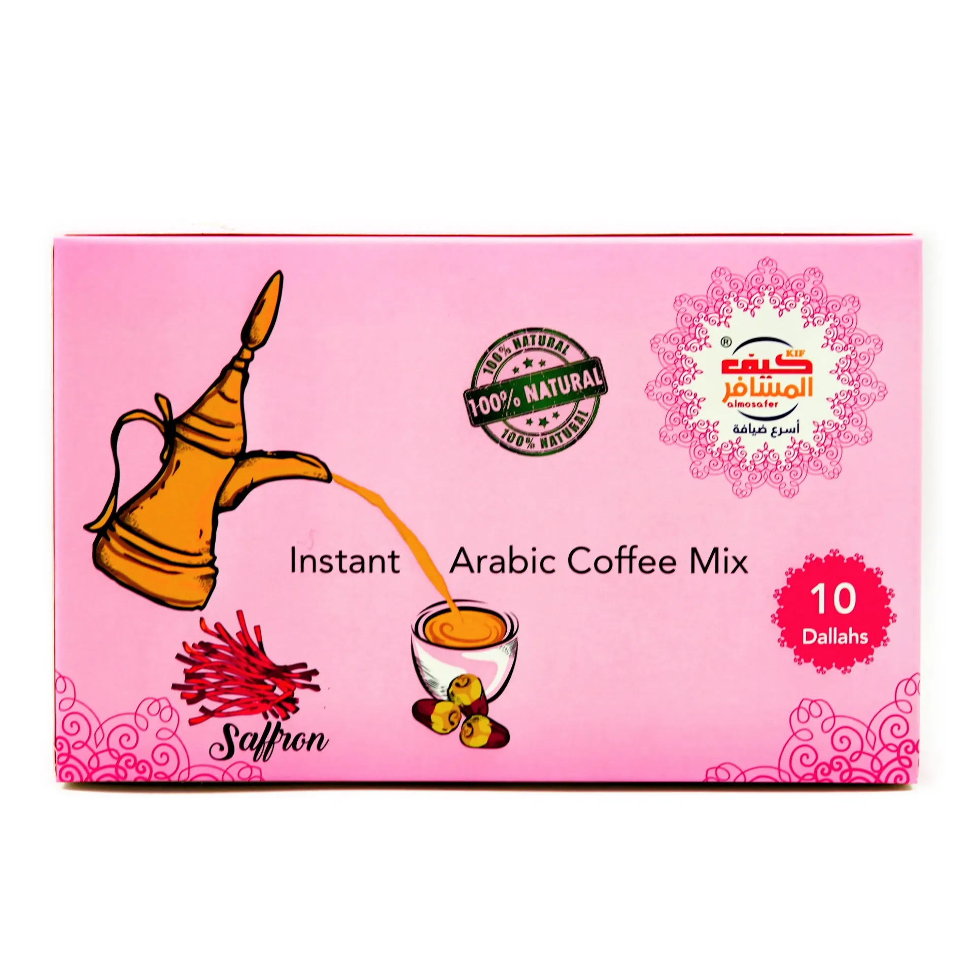 KIF ALMOSAFER ARABIC COFFEE 10X30G
