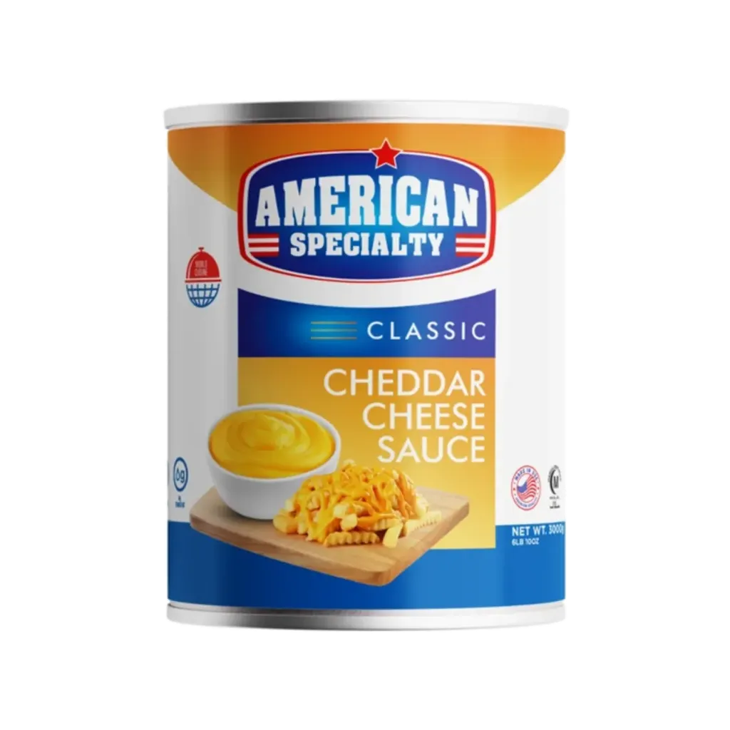 [28398] AMERICAN SPECIALTY PREMIUM CHEDDAR CHEESE SAUCE 3KG (CREAMY)