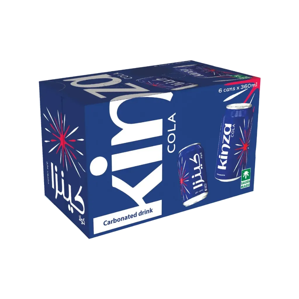 KINZA CARBONATED 6X360ML