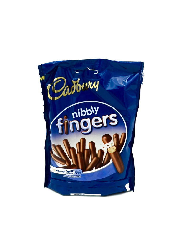 CADBURRY NIBBLY FINGERS POUCH 125G