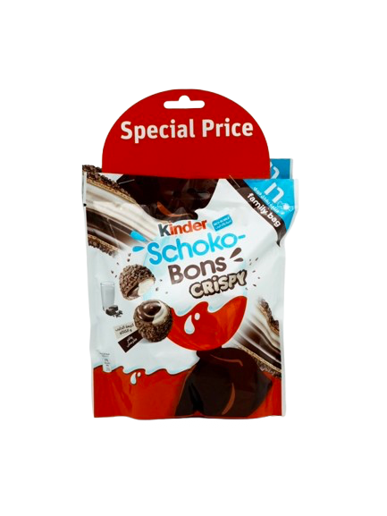 KINDER SCHOKO BONS CRISPY 2X89G