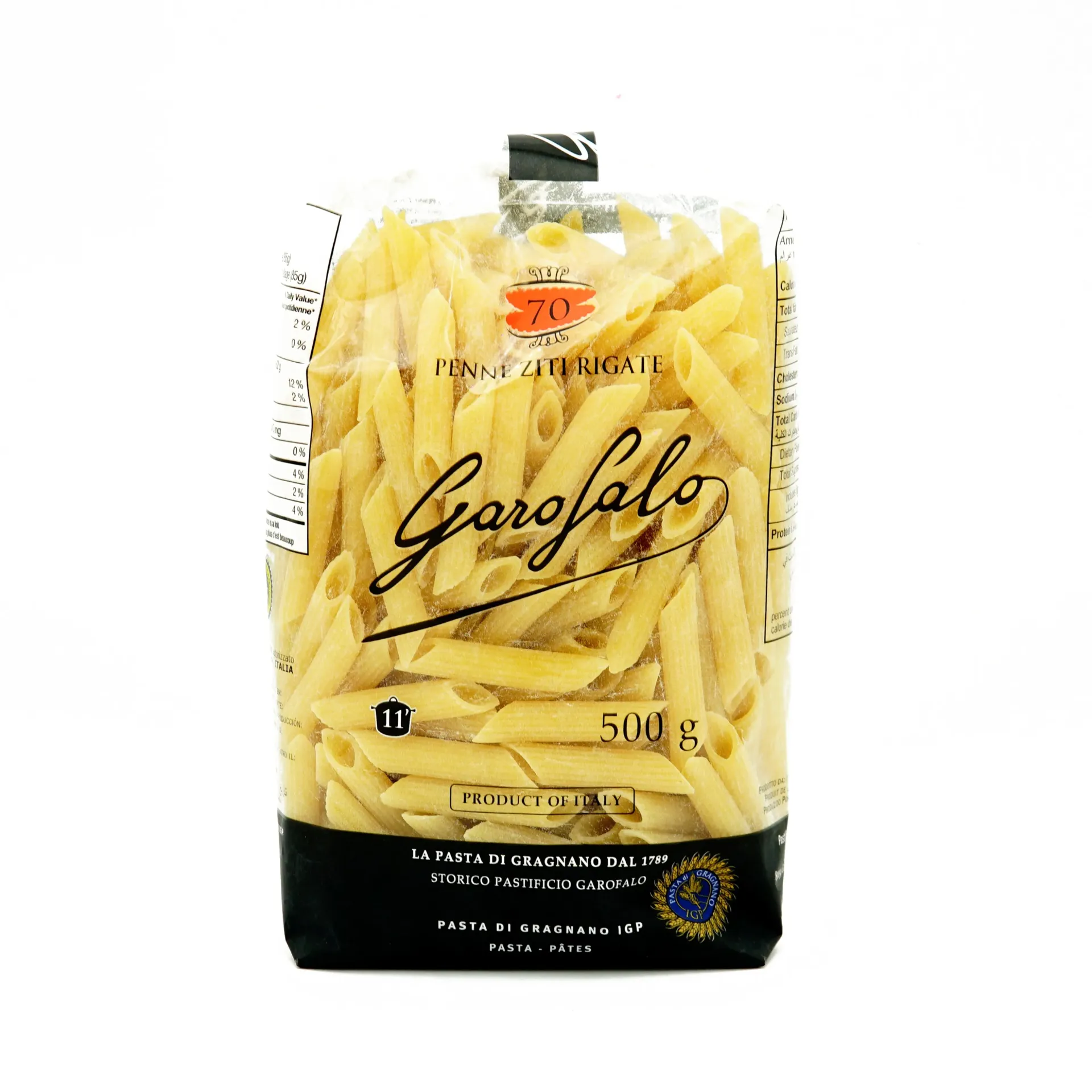 PASTA PENNE RIGATE GAROFALO 500G