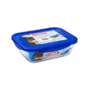 PYREX COOK & GO REC WITH LEAKPROOF LID 1.7L 25X19X7CM