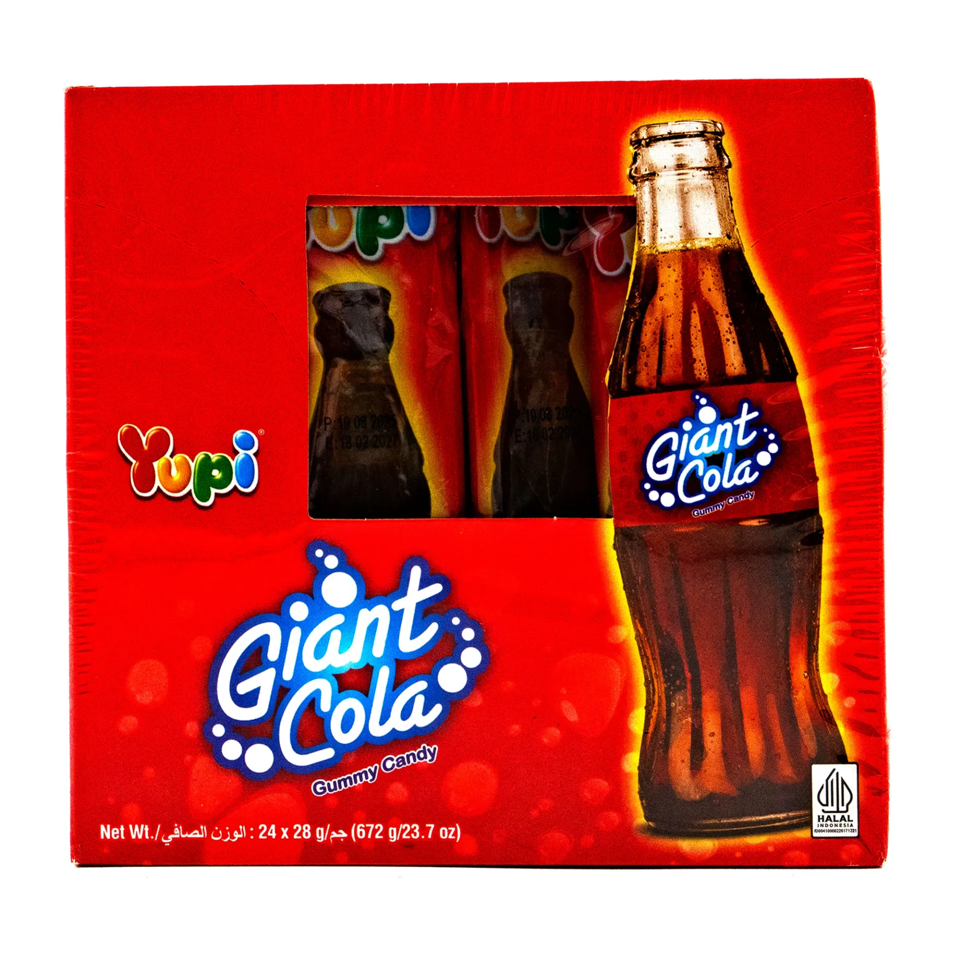 YUPI GIANT COLA 24X28G