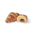 CROISSANT BUTTER FILLED W/ COCOA, HAZELNUT, CHOCO 11X90G