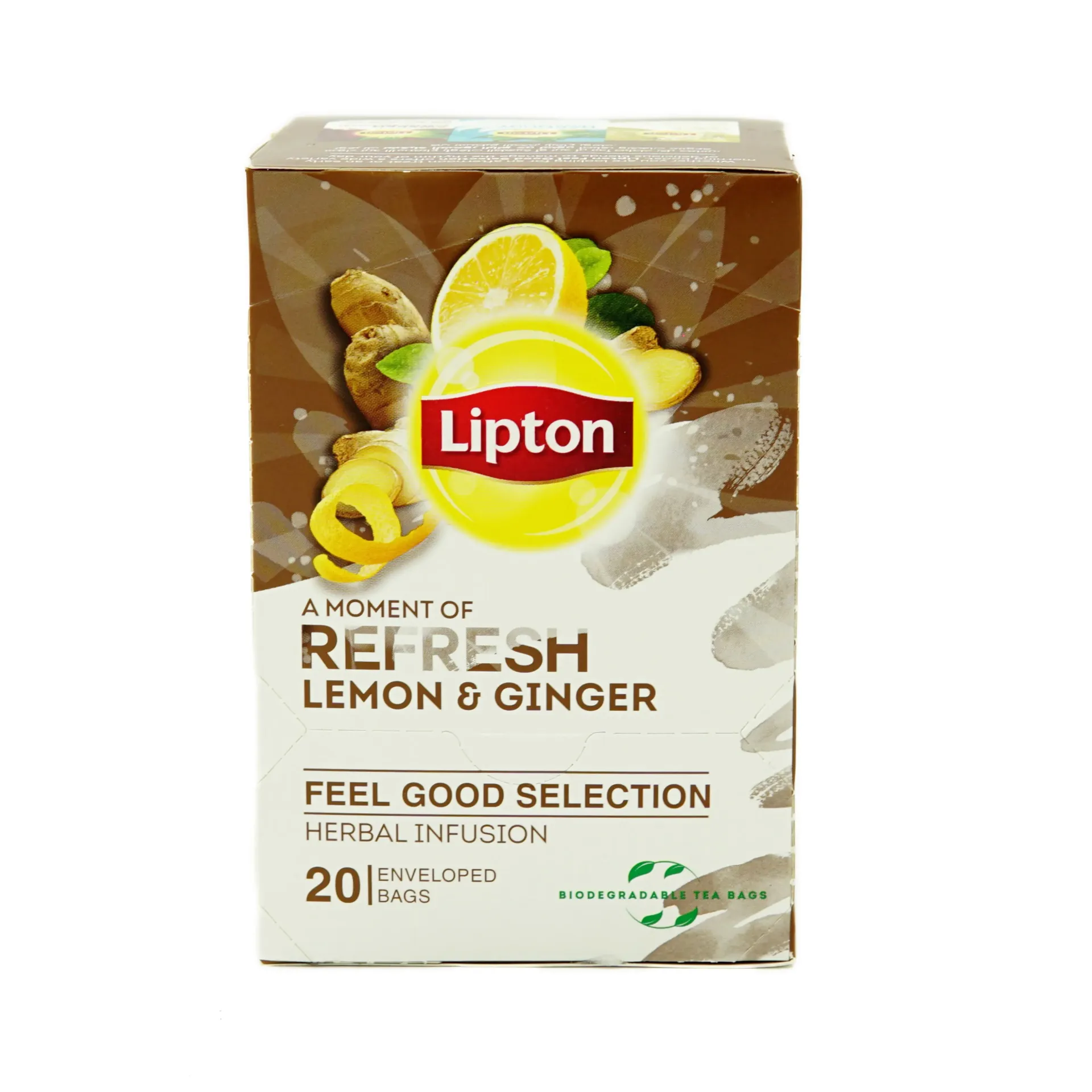 LIPTON REFRESH LEMON&GINGER 20TB