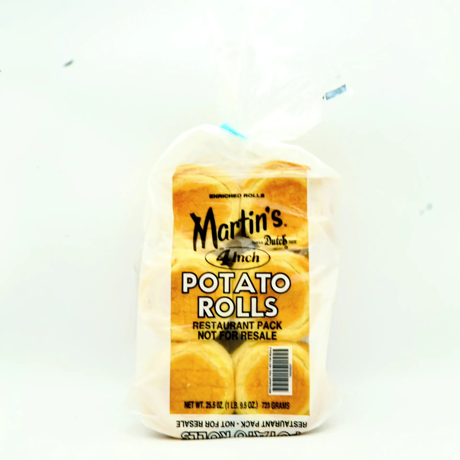 MARTINS POTATO SANDWICH ROLLS 4'INCH 12'S