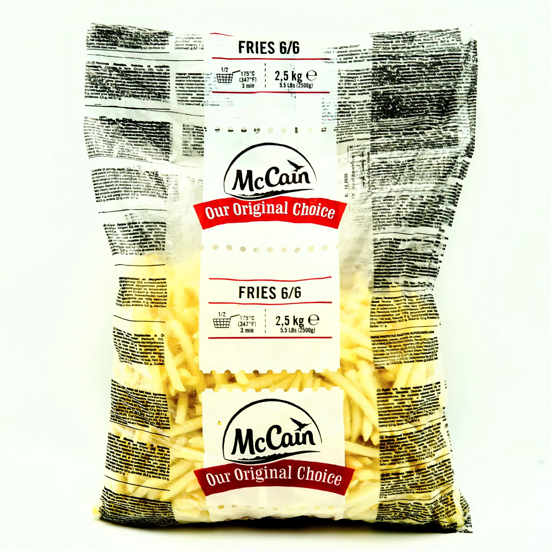 MCCAIN SURE CRISP 6MM SKIN OFF 2.5KG