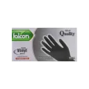 FALCON VINYL GLOVES BLACK PF SMALL